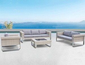 outdoor rattan sofa sets/ synthetic wicker garden patio furniture set