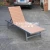 Import Outdoor restaurant pool aluminum wood chaise lounge from China