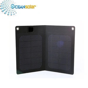 Outdoor Waterproof Portable Flexible Foldable Solar Charger for mobile phone