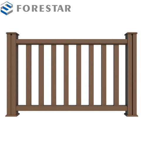 Outdoor wood composite wpc railing and decking