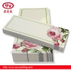 OUV Shaped sticky note pad / notepad / sticky note with flower and line