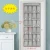 Import over the door 24 pockets shoe hanging organizer with 4 metal hook from China