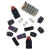 Import Overmolded rubber buttons remote control silicone buttons built in audio silicone rubber keypad from China