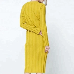 P18B043BE wholesale top cashmere quality elegant maternity clothing woman dresses with long sleeve