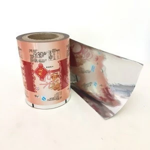 packaging film roll plastic laminated food cracker sachet