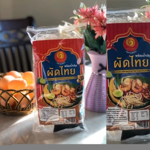 Pad Thai Noddle  Rice Noodle Stair Fried Rice Noodle with Sauce Pad Thai Easy Cooking Wholesale Price