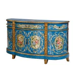 Painted Serving Cabinet Sideboard