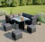Import PE Wicker Popular Outdoor Sofa Synthetic Rattan Furniture from China