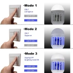 Pest Control Insect Killer Lights  Bug Zappers Anti Mosquito Trap Bulb LED Light Mosquito Killer Lamp