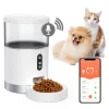 Pets Plastic Food Dispensers Automatic Wifi Food Dispenser Dogs Cat Feeding Machine Pet Feeder