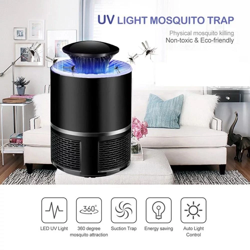 Photocatalyst Repellent Bug Uv Light Killing Machine Insect Trap Rechargeable Mosquito Killer Fan Lamp Anti Pest