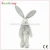 Import pink rabbit Hemp cotton home decor Long ear   bunny dolls girl doll baby gift from China