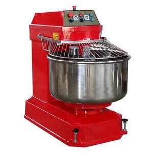 Pizza Maker Machine Automatic Flour Mixer Spiral 50 Kg Dough Mixer