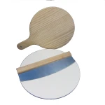 Pizza Stone Set With Steel Cutter Spatula and Paddle Original Manufacturer with Competitive Price