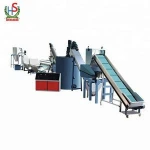 Plastic Bottle Flakes Crusher Machines Washing Crushing Line Recycling Equipments