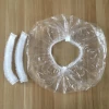 Plastic circular cap disposable shower cap hotel LDPE shower cap