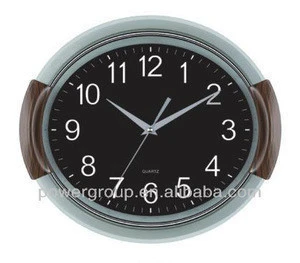 plastic clock Quartz wall clock standard clock