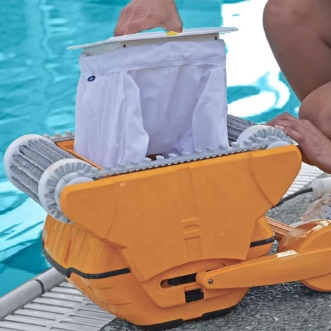 Pool Robot Tools Buy Plastic Dolphin Wave100 Robotic Inground Pool Cleaners Dual-level ...