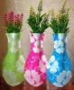 plastic folding vases for flowers
