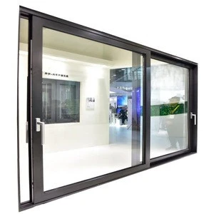 Plexiglass sliding doors  powder coated aluminum sliding door