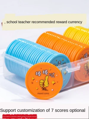 Points can be exchanged for tokens, custom children&#x27;s rewards and small plastic discs for elementary school students