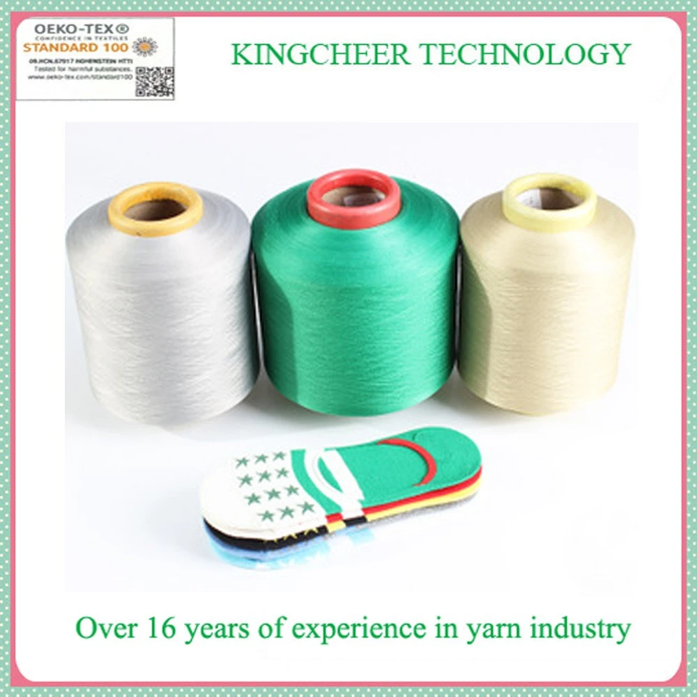 Polyester covered spandex yarn 4075 for sock knitting machine