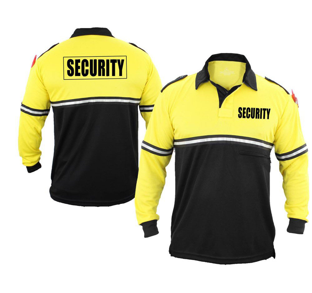 Buy 100 Polyester Two Tone Bike Patrol Long Sleeve Security Shirt