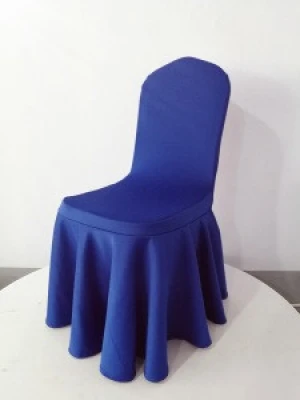 Polyester Wedding And Banquet Table Cloth And Spandex Chair Cover