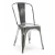 Import Popular Cheaper Price Powder Coating Commercial Furniture restaurant vintage Industrial metal dining chair from China