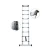 Import Popular Moretop folding portable aluminium telescopic ladder with slow down system from China