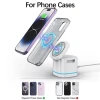 popular products 2024 3 in 1 Foldable Magnetic Wireless Charger Stand for iPhone Airpods Apple Watch