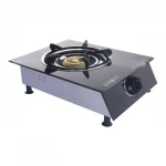 portable camping gas stove single burner tempered glass cooking gas stove