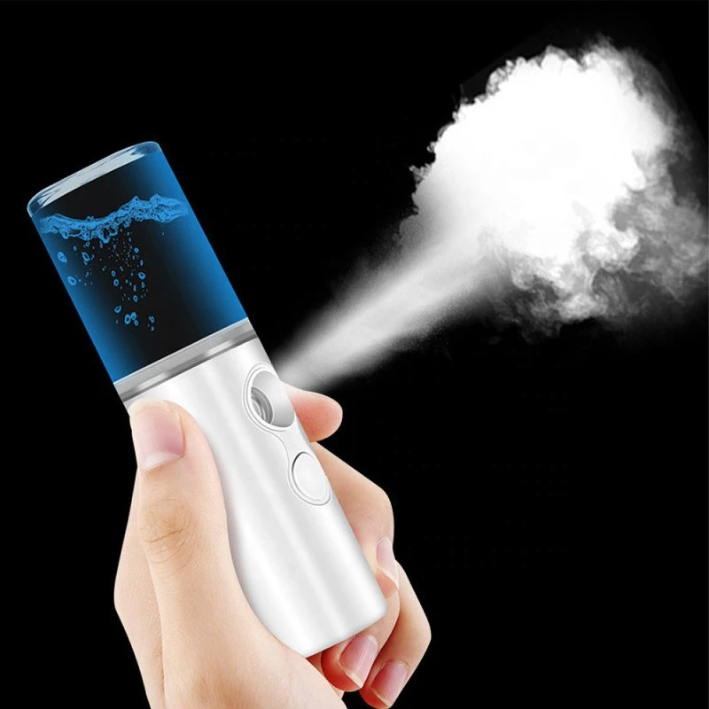 Portable Handheld USB Rechargeable Pocket Nano Cool Mist Facial Humidifier