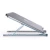 Import portable metal cooling lightweight desk ventilate ergonomic foldable  aluminum adjustable laptop stand from China