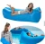 Import Portable Outdoor Beach Sun Lounger Blow Up Camping Lounge Chair Air Filled Inflatable Sleeping Bag Wholesale from China