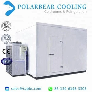 Prefabricated Hotel Solar Cold Room Storage With Refrigerator