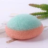 Private Label Bicolor Half Ball Shape Konjac Sponge Made of 100% Pure Konjac Root Powder