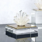 Products Interior Home Decorations Wholesale Modern Natural Spar Art Style Living Room Cafe Office Decoration