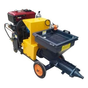 Professional cement mortar spraying machine concrete screed spraying machine for sale