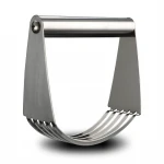 Professional Kitchen Multi-Purpose Pastry Cutter 5 Blade Stainless Steel Dough Blender Cutter