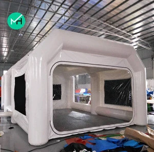 professional supplier cheap mobile Inflatable spray paint booth for sale