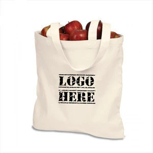 Promotional Cheap Printed Heavy Duty Cotton Canvas Shopping Tote Bag