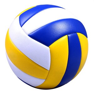 Promotional customized pu hot sale hand stitched volleyball