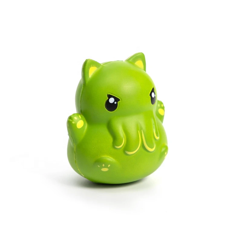 PU Foam Squishy octopus Animals Squeeze Toy Custom Stress Relievers Anti Stress Toy