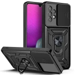 Push Pull Camera Protection Phone case For Samsung Galaxy A33 5G Magnetic Ring Holder case