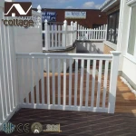 pvc plastic portable fence Garden fence lawn road fence