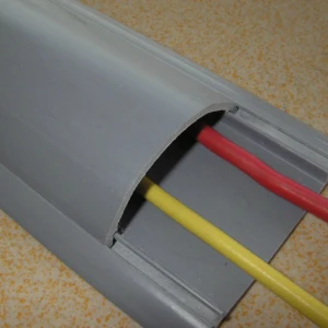 PVC slot for line//wiring duct
