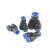 Import PY-6 Plastic Pneumatic Parts Y Type Quick Connectors 6mm Y Shaped Air compressor Hose Fittings 3 Ways Pipe Coupler from China