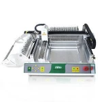 QIHE TVM802B 46 feeders SMD chip mounter  automatic desktop small pick and place machine PCB assembly machine