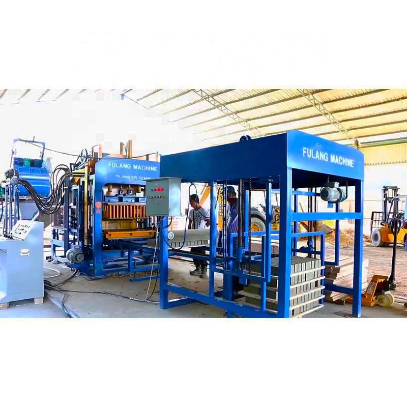 QTF4-15 multifunctional production line top selling machinery products in indonesia